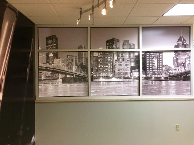 Opaque Vinyl Window Graphics