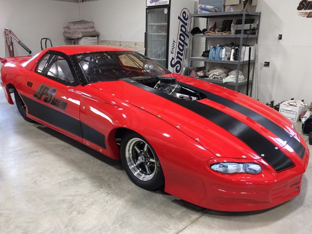 Custom Striping And Graphics For Camaro Dragster