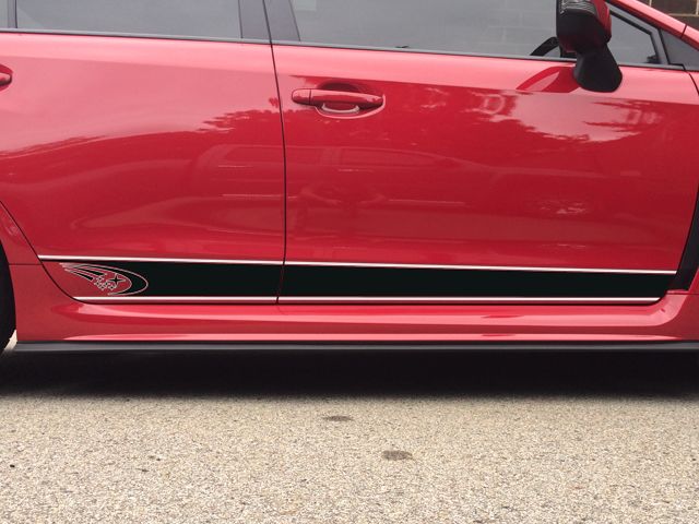 Custom Subaru Striping