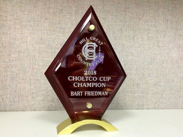 Engraved Acrylic Golf Award