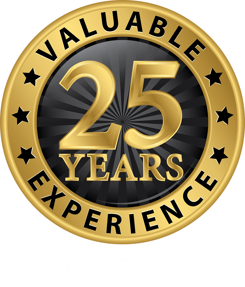 25 Years Experience