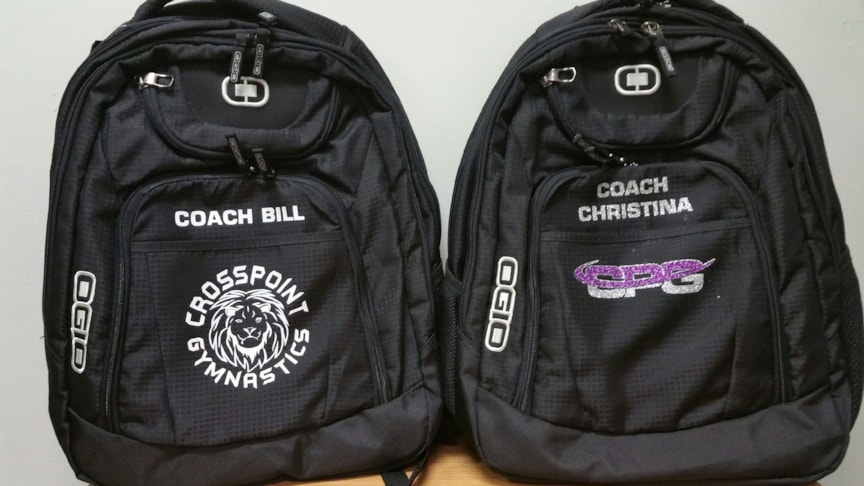 Custom backpacks