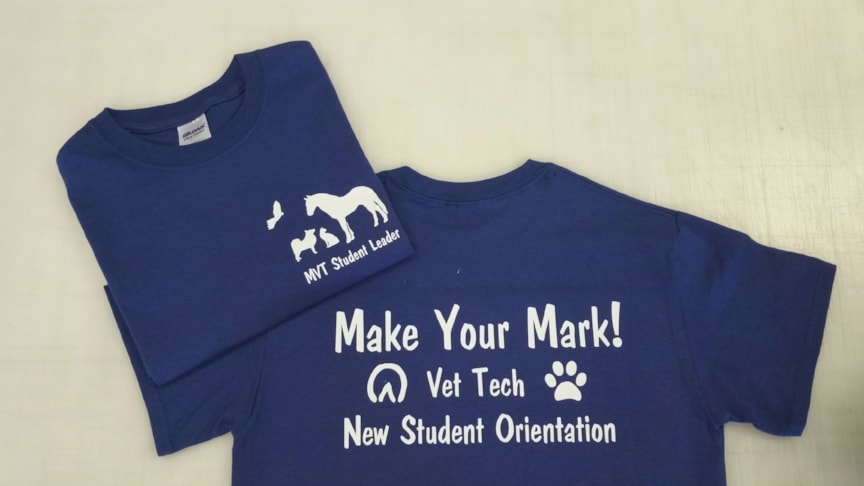 Custom printed t-shirts