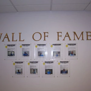 Wall Of Fame Hospital Signs