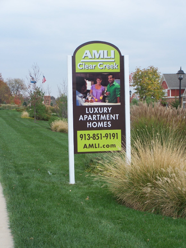 AMLI Site Sign