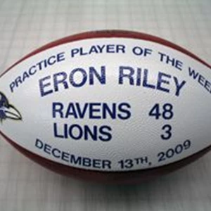 Eron Riley Game Ball (vs Lions)