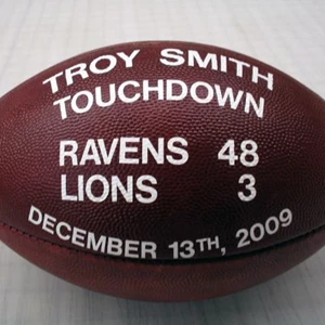 Troy Smith Touchdown Game Ball