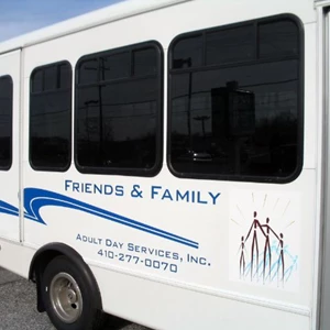 Friends & Family Bus Side