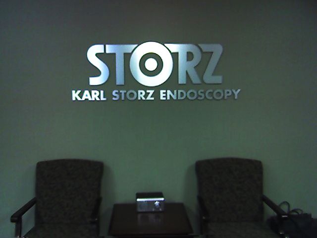 Routed Logo/Letters in Lobby