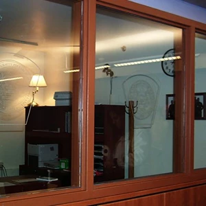 Custom Interior Window Vinyl - Etched glass look, without the high price!