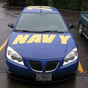 Vehicle Wrap (sedan) - US NAVY