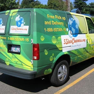 Vehicle Wraps - 5 Star Cleaners