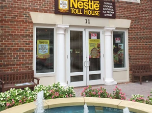 Exterior Carved HDU Sign panel for Nestle Toll House Cafe