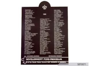 Recognition Cast Plaque