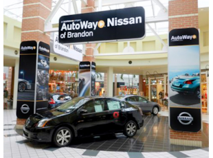 Fabric Print with Custom Frames for Auto Way Nissan of Brandon in Tampa, FL