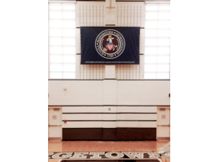 Fabric Printed Banner for Georgetown Preparatory School in Washington, DC