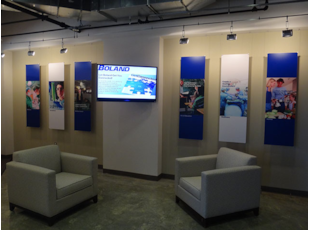 Acrylic Lobby Signage for Boland