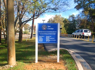 Post & Panel for Prince George's County Vet Center in Fairfax, VA