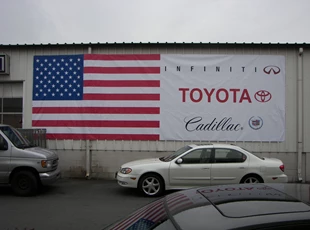 Large Format Banner for Jim Coleman Toyota