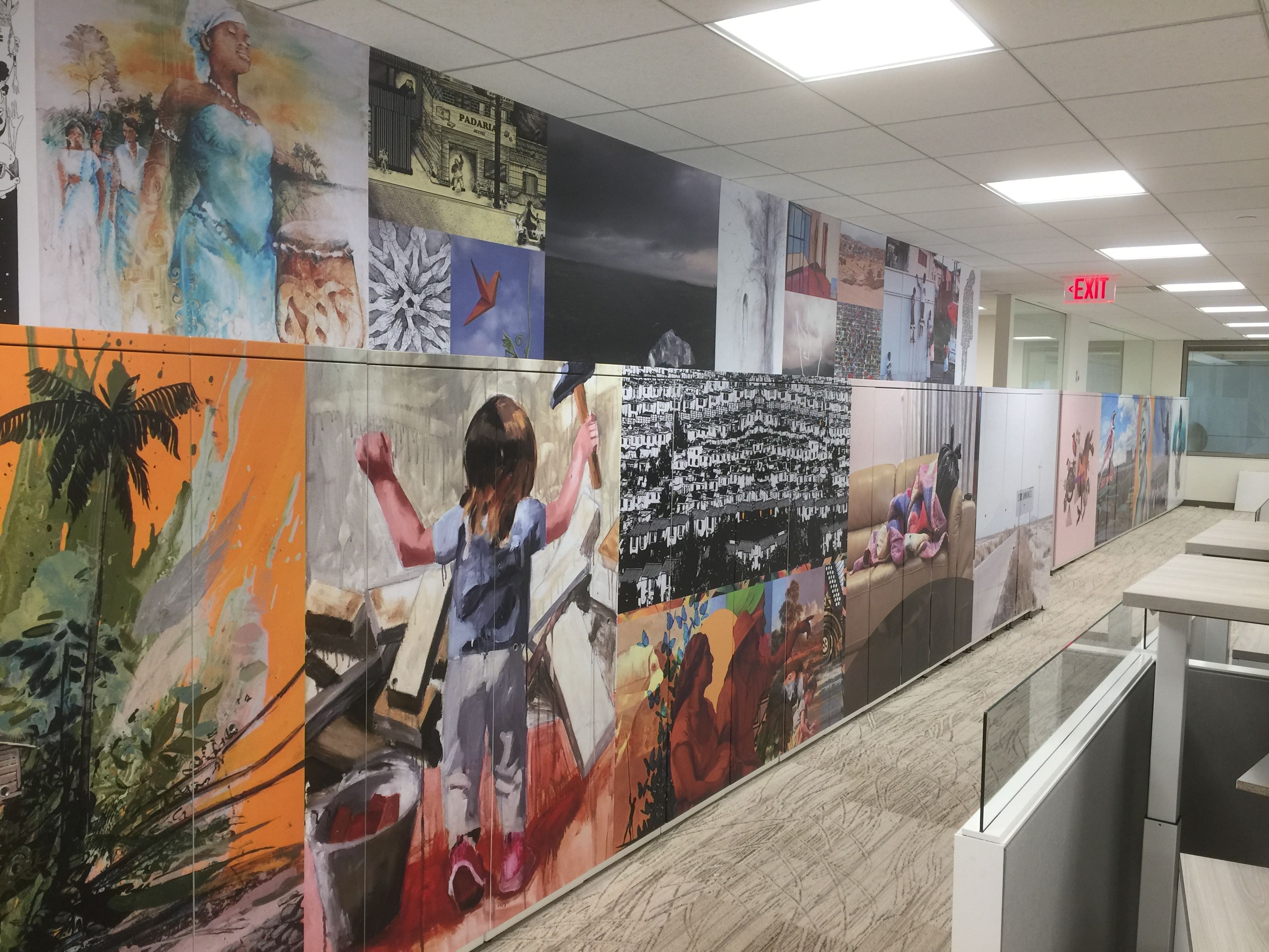 IADB Wall Graphics & Locker Wraps in Washington, DC 