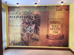 Wall Mural for Nestle Toll House Cafe in Gaithersburg, MD 