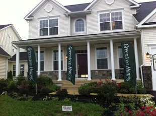 Feather Banners for Greentree Homes