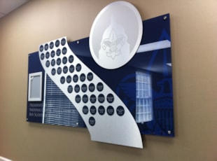 Presidents History Display for Boy Scouts of America in Bethesda, MD 