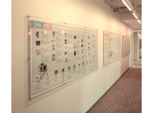 History Timeline Panels for American Association of Immunologists in Rockville, MD 