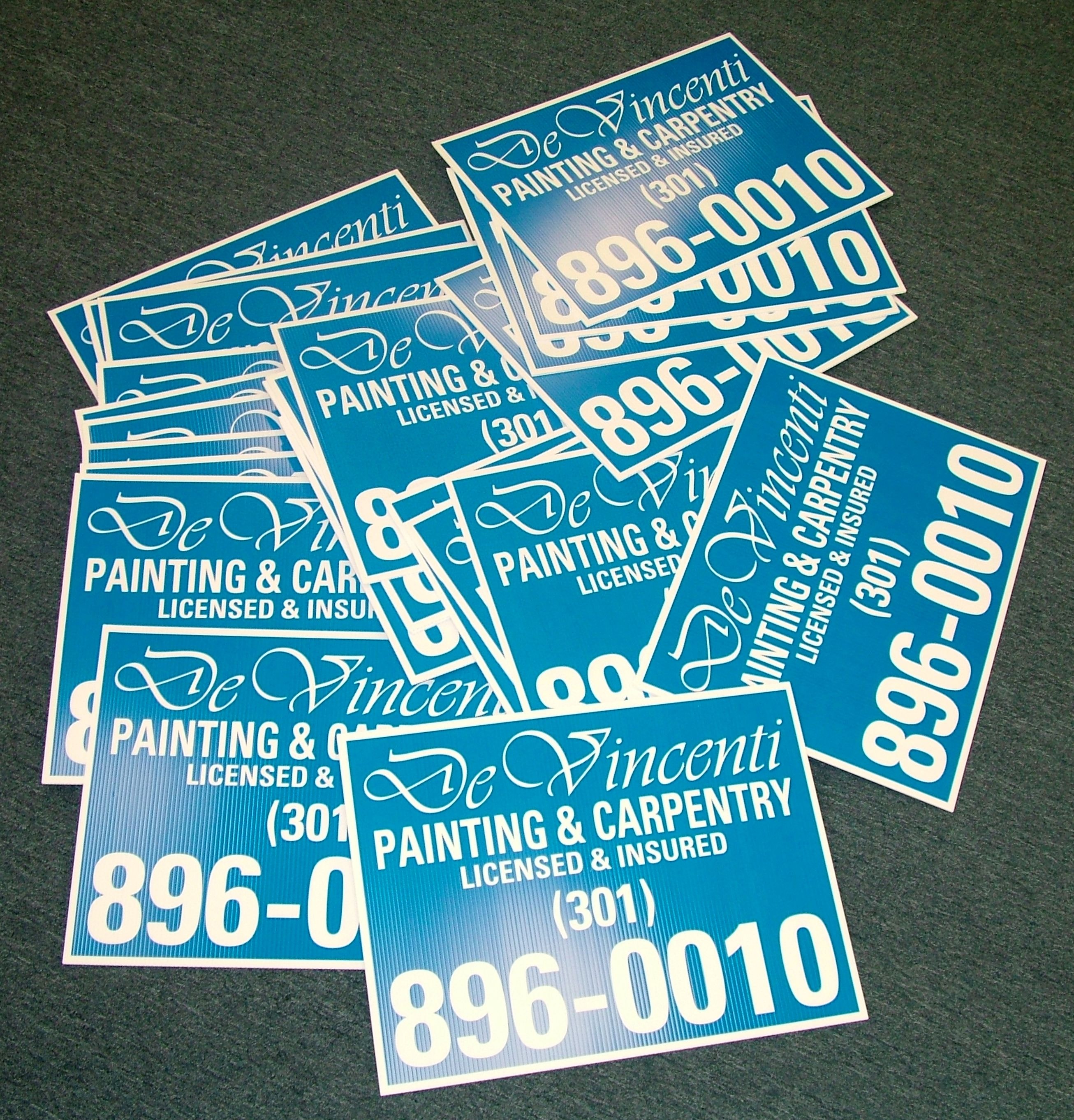 Outdoor Plastic Signs