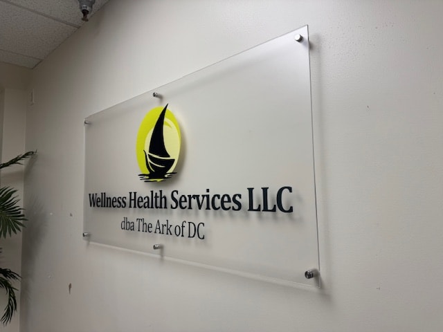 Acrylic with Stand-Offs