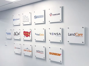 Conference Room Logo Wall