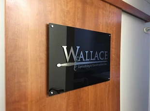 Lobby & Reception Signs | Indoor Dimensional Lettering | Construction