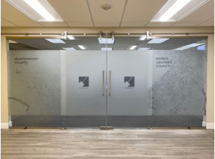 Window Graphics | Vinyl | Frosted Glass Covering | Frosted Vinyl