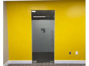 Window Graphics | Vinyl | Frosted Vinyl Door Covering