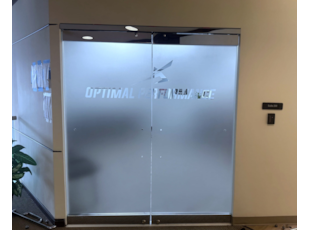 Window Graphics | Frosted Vinyl | Privacy Door
