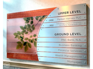 XDG custom wayfinding sign