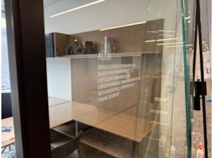 Window Decals and Graphics | Frosted Vinyl on Glass