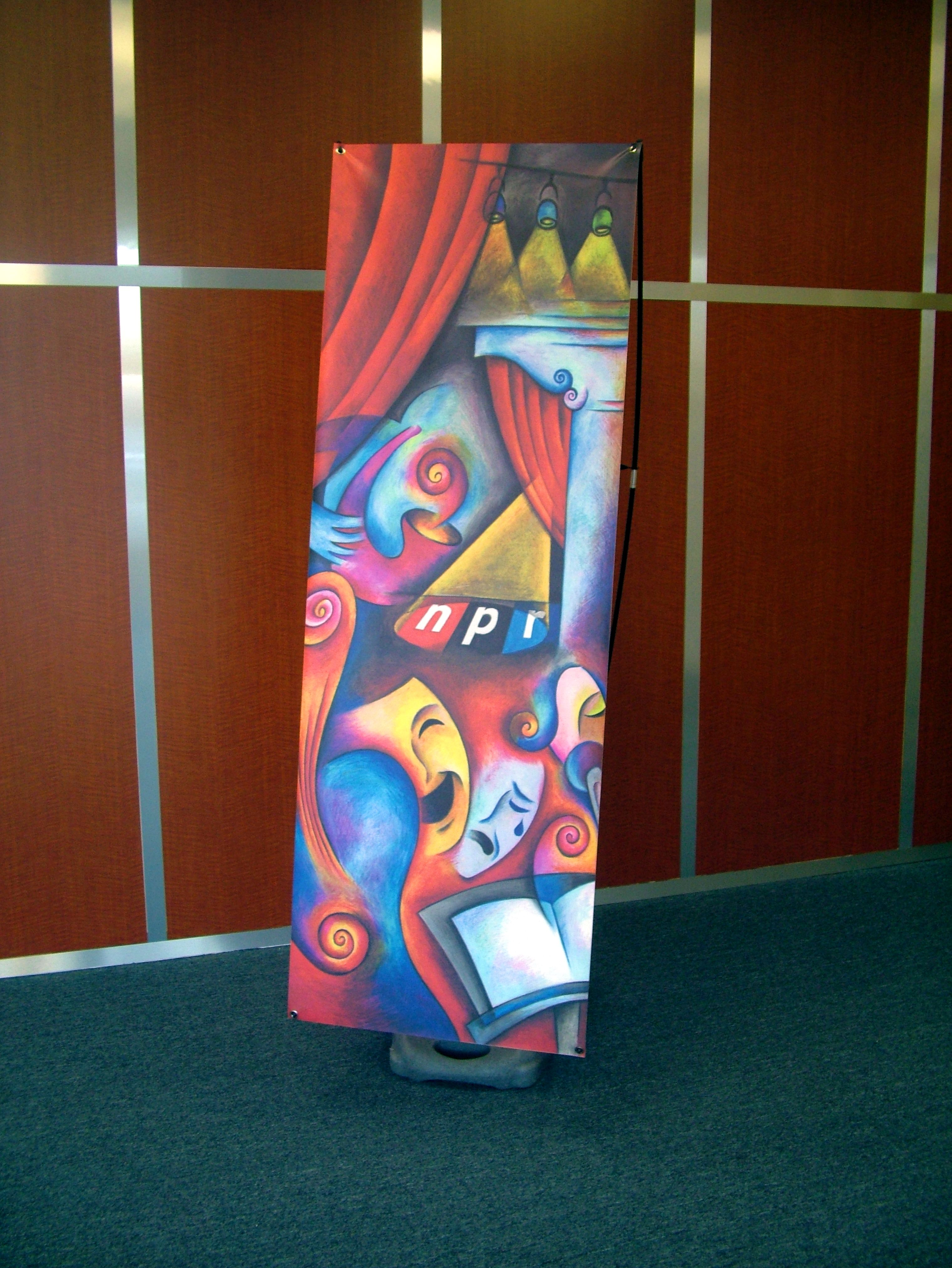 NPR Spring Banner Stands