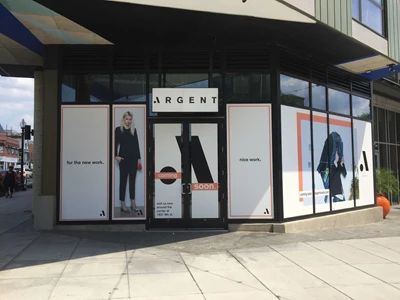 Large Scale Window Graphics Create an Eye-Catching Look