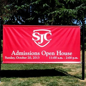 St. Johns College High School Banner Frame System