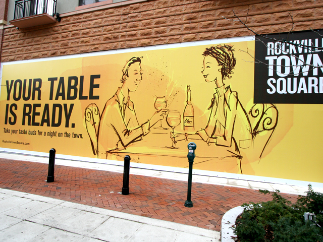 Large Scale Banners - Rockville Town Square