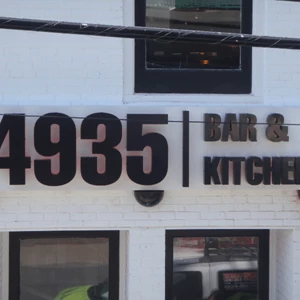 4935 Bar & Kitchen 3D Electrical Signage