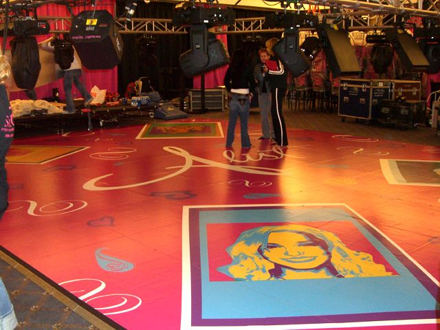 Custom Printed Dance Floor Graphics - Event by Syzygy Events International