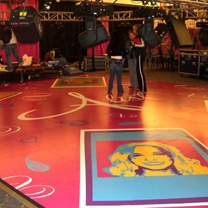 Custom Printed Dance Floor Graphics - Event by Syzygy Events International