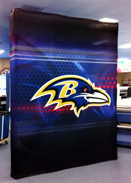 Hop Up Fabric Display