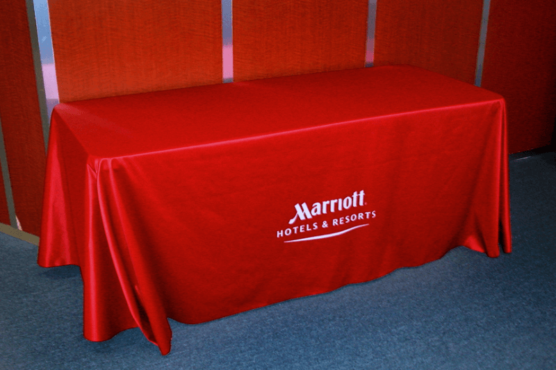 Custom Printed Table Throw