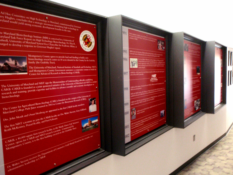 IBBR History Wall, Rockville, MD