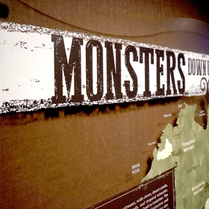 National Geographic MonsterFish Exhibit Signs