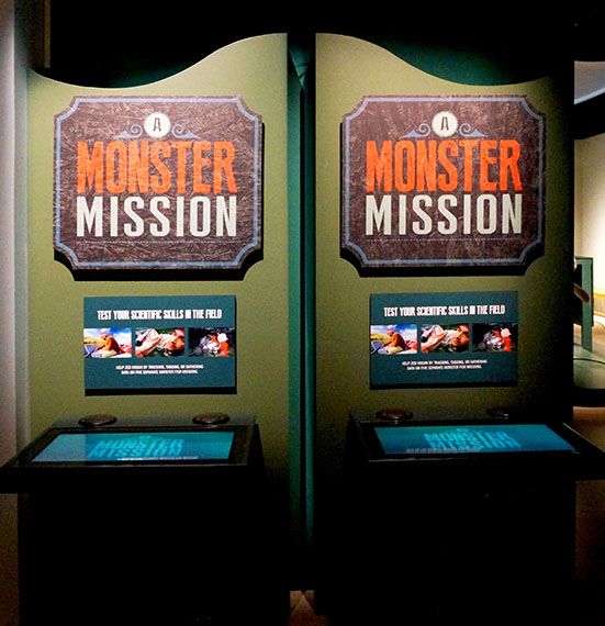 National Geographic MonsterFish Exhibit Signs
