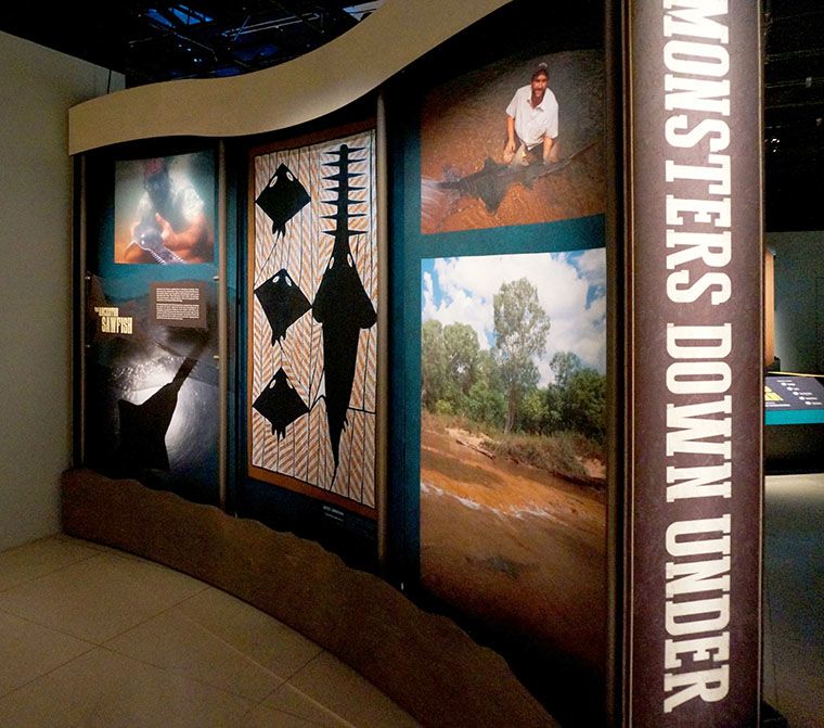 National Geographic MonsterFish Exhibit Signs